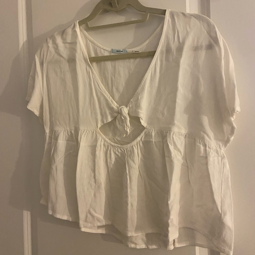 Cute white lightweight blouse